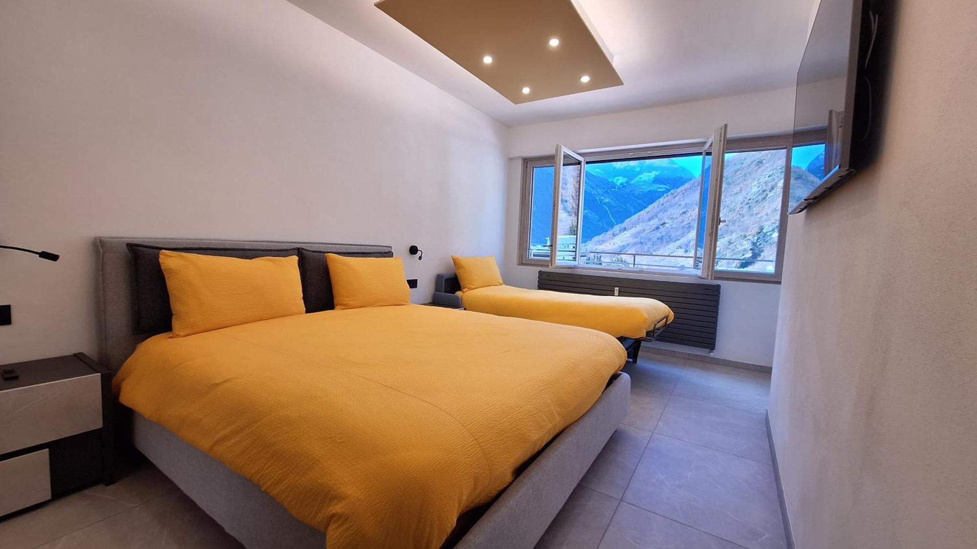 Quinta Stella Apartment Tirano Bagian luar foto